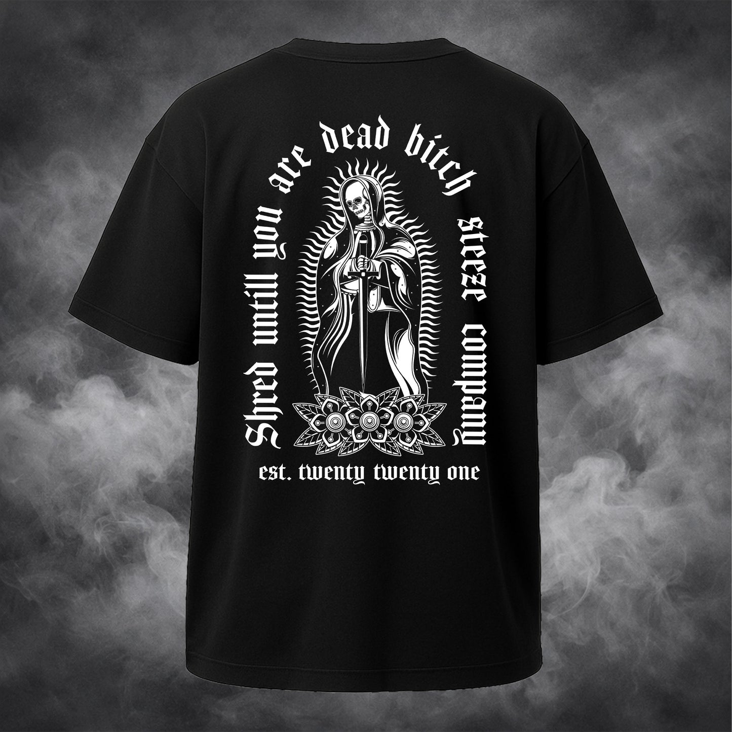 Polera Slayer Virgin Negra